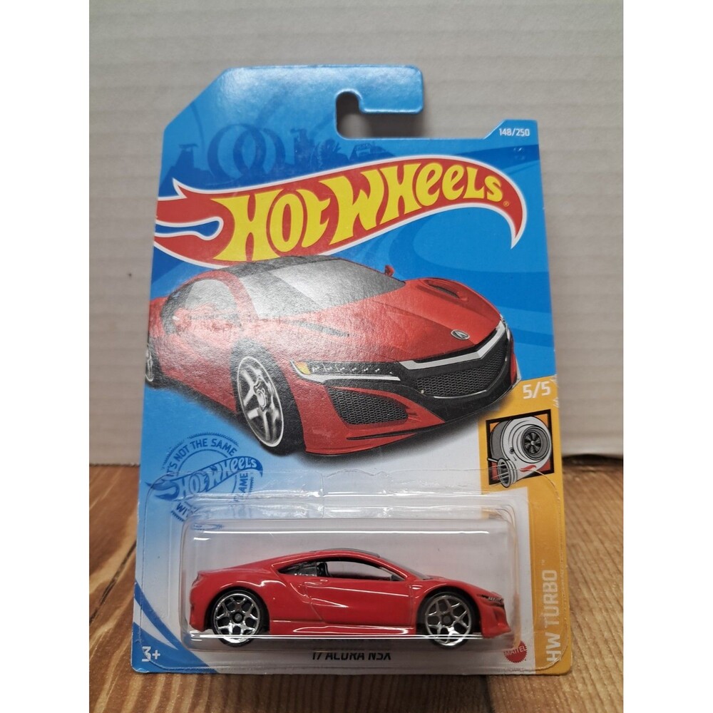 Hot Wheels HW Turbo 5/5 '17 Acura NSX 148/250 Red
